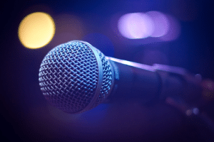 close up image of microphone